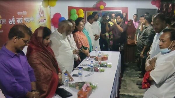 জয়পুরহাটে আব্দুল গাফ্ফার চৌধরীর মৃত্যুতে শোক ও বাংলা টিভির প্রতিষ্ঠা বার্ষিকী