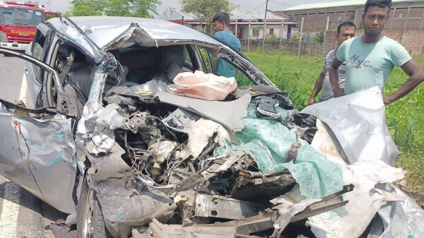 বগুড়ায় সড়ক দূর্ঘটনায় ৪ জন নিহত