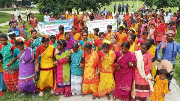 চাঁপাইনবাবগঞ্জে আন্তর্জাতিক আদিবাসী দিবস পালিত