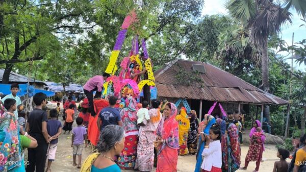 চাঁপাইনবাবগঞ্জের নাচোলে রথযাত্রা উৎসব পালিত