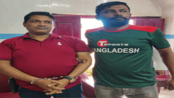 রাজশাহী প্রেসক্লাব থেকে সন্ত্রাসী জুলুর অস্ত্র বাহক পুট্ট বাবু আটক