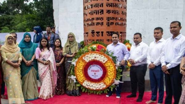 রাজশাহীতে যথাযোগ্য মর্যাদায় ঐতিহাসিক জুলাই গণঅভ্যুত্থান দিবস পালিত