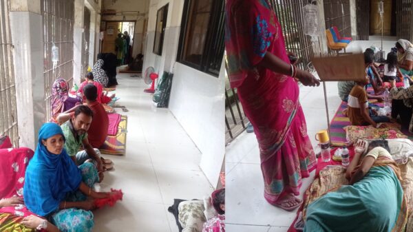 নাটোরে সদর হাসপাতালে বাড়ছে ডায়রিয়া রোগীর সংখ্যা