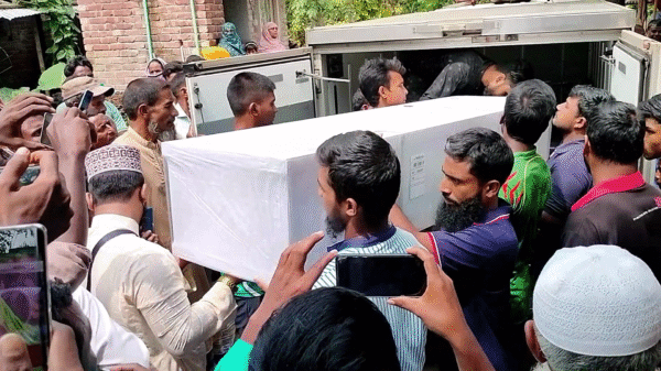 মালয়েশিয়ায় সড়ক দূর্ঘটনায় নিহত দুই বাংলাদেশি যুবকের দাফন সম্পন্ন