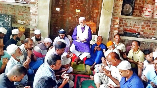 শিবগঞ্জে নূর জামে মসজিদের শুভ উদ্বোধন