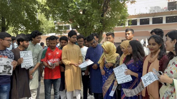 রাকসুর নির্বাচনী প্রচারণায় মুখরিত ক্যাম্পাস