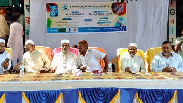 শিবগঞ্জে ‘স্বপ্নচূড়া ওয়েল ফেয়ার সোসাইটি’র উদ্যোগে বিনামূল্যে চক্ষু চিকিৎসা ক্যাম্প