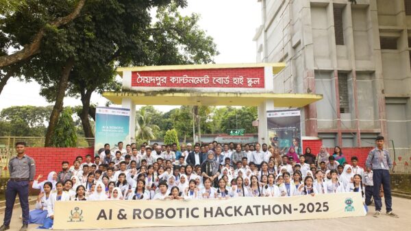 সৈয়দপুর ক্যান্টনমেন্ট বোর্ড হাইস্কুলে ‘এআই ও রোবটিক হ্যাকাথন’ অনুষ্ঠিত
