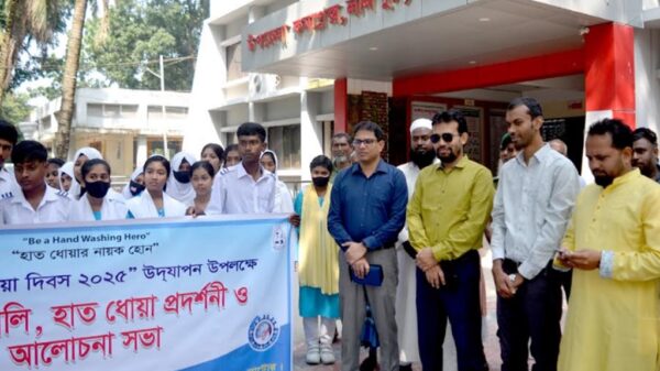 নাটোরে বিশ্ব হাত ধোয়া দিবস পালিত