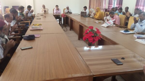 রহনপুরে ডা. মুহাম্মদ আতাউল্লাহ’র স্মরণে শোকসভা