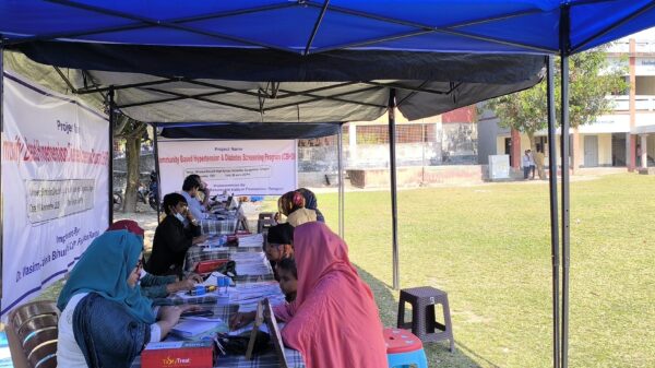 রংপুরে ফ্রি ডায়াবেটিস ও ব্লাডপ্রেসার চেকআপ ক্যাম্প অনুষ্ঠিত