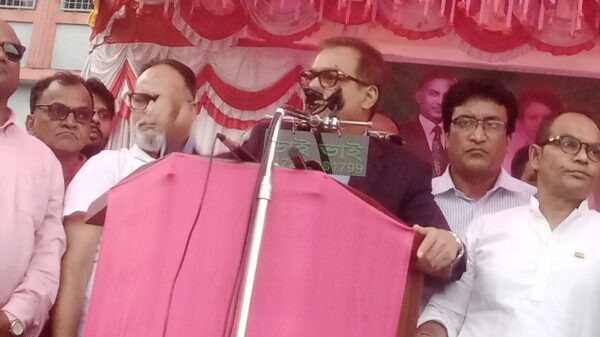 গোমস্তাপুরে বিএনপির বিশাল সমাবেশ