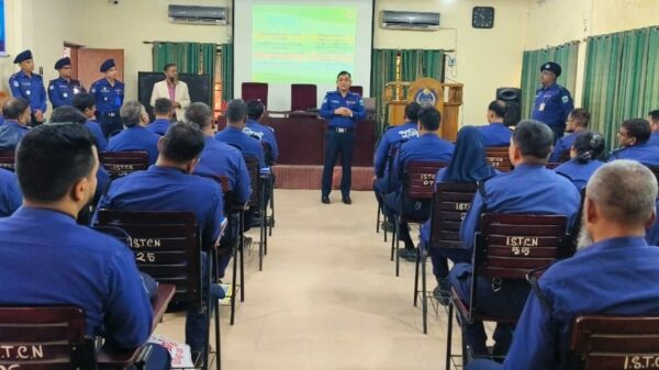 নওগাঁয় পুলিশের দক্ষতা ও সক্ষমতা বৃদ্ধি বিষয়ে ৩ দিনব্যাপী প্রশিক্ষণ কোর্স শুরু