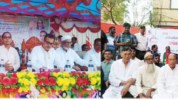 বর্ণাঢ্য আয়োজনে চাঁপাইনবাবগঞ্জে ঐতিহাসিক বিপ্লব ও সংহতি দিবস পালিত