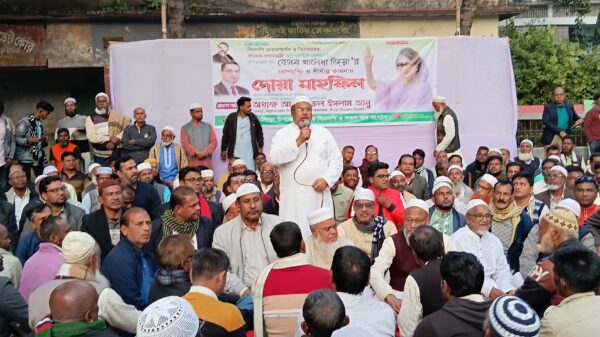 খালেদা জিয়ার সুস্থতায় কাঁদছে সারা দেশ-সিংড়ায় দোয়া অনুষ্ঠানে অধ্যক্ষ আনু