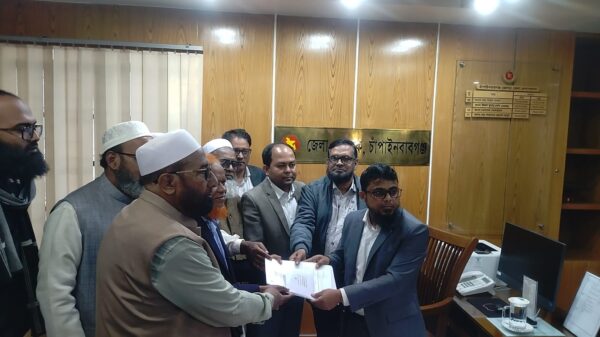 চাঁপাইনবাবগঞ্জ সদর আসনে জামায়াত প্রার্থীর মনোনয়ন ফরম সংগ্রহ