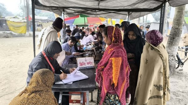 সাদা জামে মসজিদ চত্বরে হাইপ্রেসার ও ডায়াবেটিস ক্যাম্প অনুষ্ঠিত