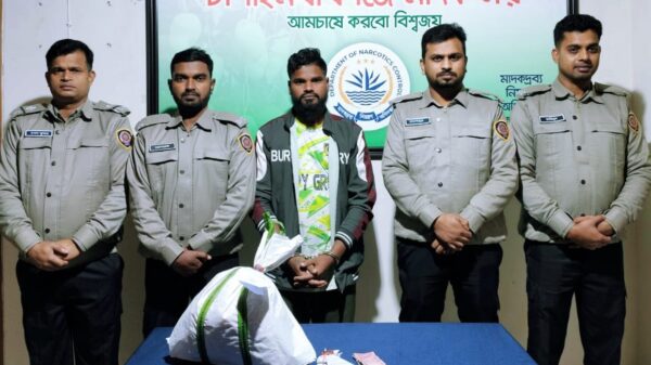 ডিএনসির অভিযানে চাঁপাইনবাবগঞ্জে গাঁজাসহ গ্রেফতার এক