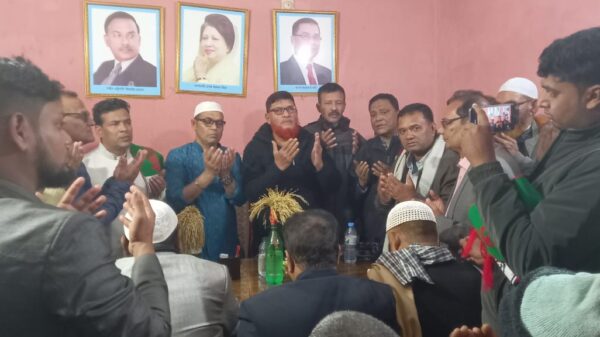 গোমস্তাপুরে বিএনপি সভাপতি মরহুম বাইরুল ইসলামের মৃত্যুবার্ষিকী পালন