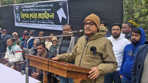 চাঁপাইনবাবগঞ্জে খালেদা জিয়ার মাগফেরাত কামনায় বিশেষ দোয়া মাহফিল