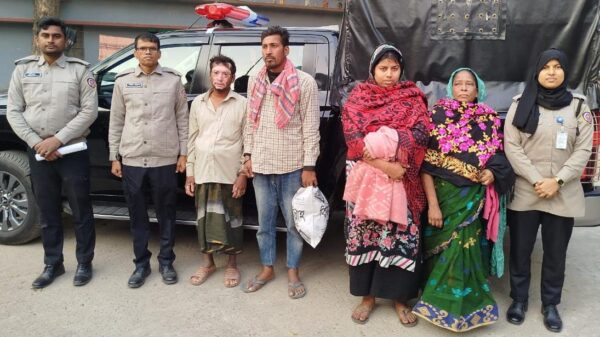 চাঁপাইনবাবগঞ্জে টাস্কফোর্স এর অভিযানে আটক-৪ ॥ গাঁজা উদ্ধার