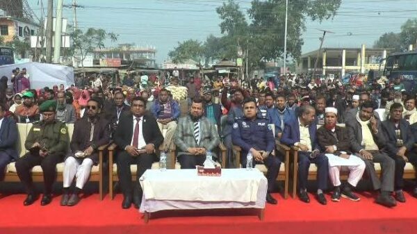 দেশের চাবি আপনার হাতে-গাইবান্ধায় ভোটের গাড়ির আগমন উপলক্ষে ক্যাম্পেইন