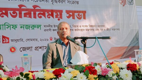 এই ভোট হবে নতুন বাংলাদেশ গড়ার পক্ষে-বিপক্ষের ॥ উপদেষ্টা আসিফ নজরুল