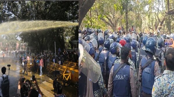 ৯ম পে-স্কেলের দাবী-সরকারি কর্মচারীদের সাথে পুলিশের দফায় দফায় সংঘর্ষ