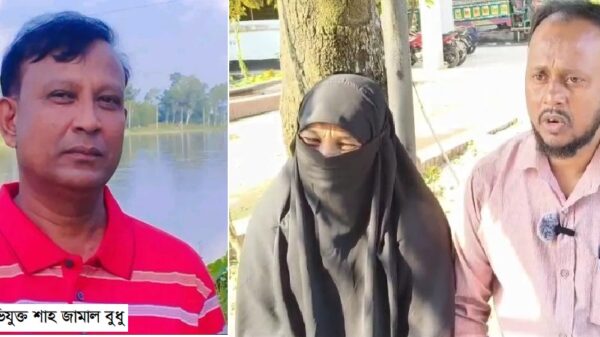 নিয়ামতপুরে সাব রেজিস্ট্রার অফিসের নৈশপ্রহরীর বিরুদ্ধে সংবাদ সম্মেলন