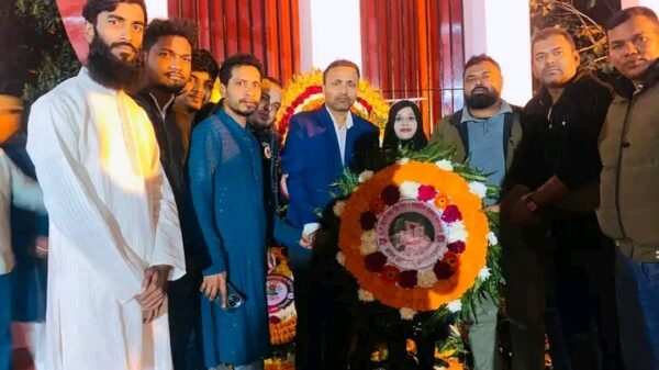 আন্তর্জাতিক মাতৃভাষা দিবসে মডেল প্রেসক্লাব চাঁপাইনবাবগঞ্জ এর শ্রদ্ধাঞ্জলি