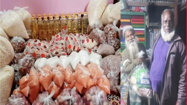 নাগরপুরে ১’শ পরিবারকে ইফতার উপহার দিলেন প্রবাসী লেনিন