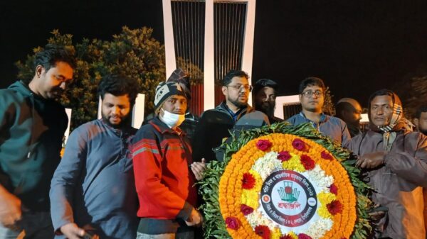 চাঁপাইনবাবগঞ্জ শহীদ ও আন্তর্জাতিক মাতৃভাষা দিবসে নেসকোর শ্রদ্ধাঞ্জলী