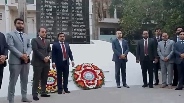 চাঁপাইনবাবগঞ্জে মহান স্বাধীনতা ও জাতীয় দিবসে বিনম্র শ্রদ্ধায় শহীদদের স্মরণ