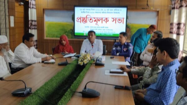 নাচোলে গণহত্যা এবং মহান স্বাধীনতা দিবস উপলক্ষ্যে প্রস্তুতি সভা