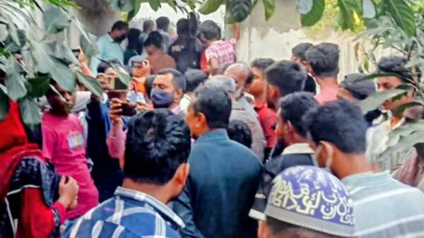 গোবিন্দগঞ্জে স্কুল শিক্ষককে হাত-পা বেধে শ^াসরোধ করে হত্যা