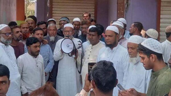 পোরশায় মোস্তাফিজুর রহমান এমপির নির্বাচন পরবর্তী গণসংযোগ