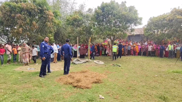 শিবগঞ্জে গৃহবধূকে হত্যার পর সেপটিক ট্যাংকে লাশ ॥ ঘাতক স্বামী আটক