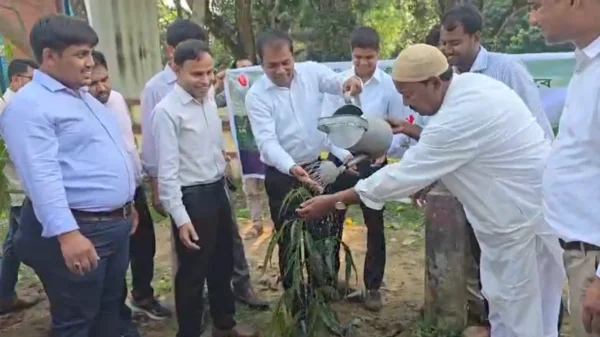 দিনাজপুরে সড়ক বিভাগের উদ্যোগে বৃক্ষরোপন
